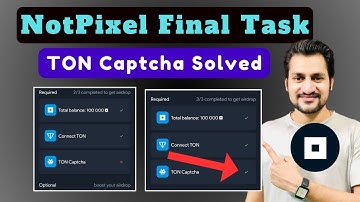 NotPixel Final Task | NotPixel TON Captcha Task | How to Complete Ton Captcha Task in NotPixel