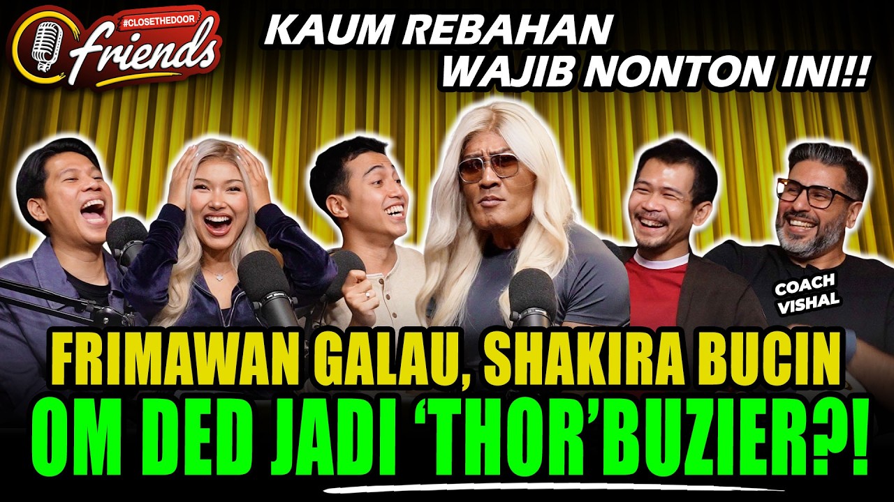 BAPAK-BAPAK KEKAR NYOBAIN WIG BLONDE.. LAH KOK NYAMAN⁉️😂😂 - FRIMAWAN, SHAKIRA JASMINE, VISHAL