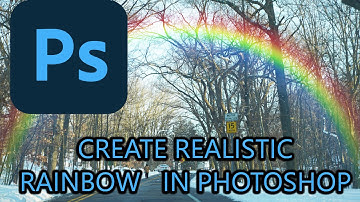 How to Add Realistic Rainbow To Photo in Photoshop 🌈🌈🌈