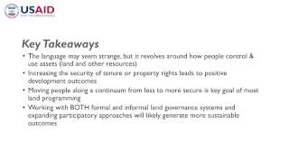 LTPR Module 2 Part 6: Key Takeaways