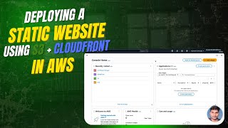 Deploying static website using S3 + Cloudfront in AWS