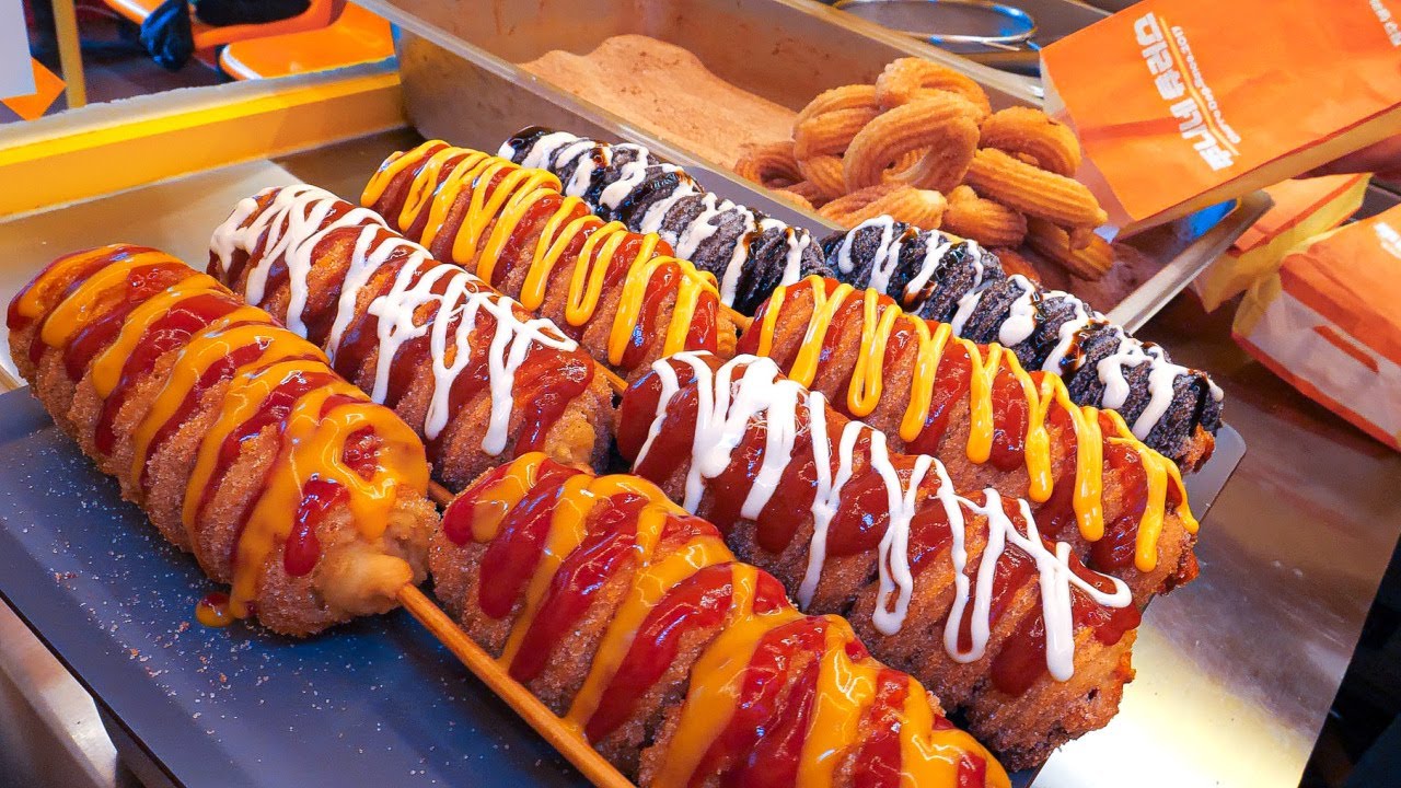 Сладкие, хрустящие, вызывающие привыкание – Идеальный рецепт чуррос! / Корейская еда!