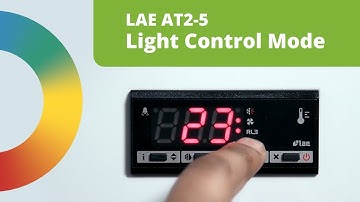 Setting A Light Control Switch: LAE AT2 5 Digital Controller