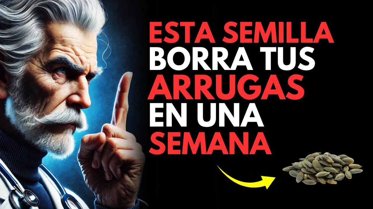 Estas SEMILLAS REJUVENECEN tu PIEL en TIEMPO RÉCORD y son 100% NATURALES