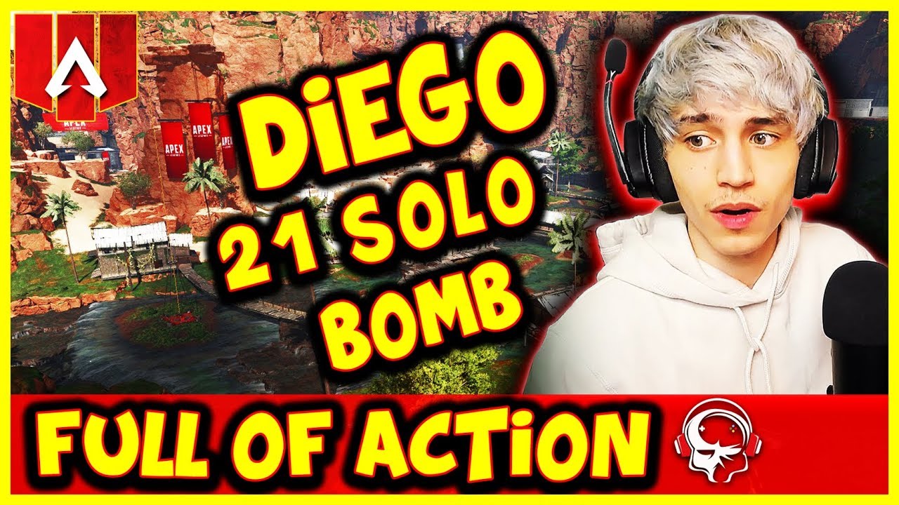 Diegosaurs BETTER Than DİZZY !? (Diegosaurs Apex Legends Gameplay 21 Solo Kills #81)