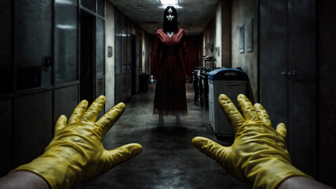 Este NUEVO JUEGO DE TERROR JAPONÉS de TURNO NOCTURNO me ha ATERRORIZADO - THE NIGHT CLEANER 夜勤清掃