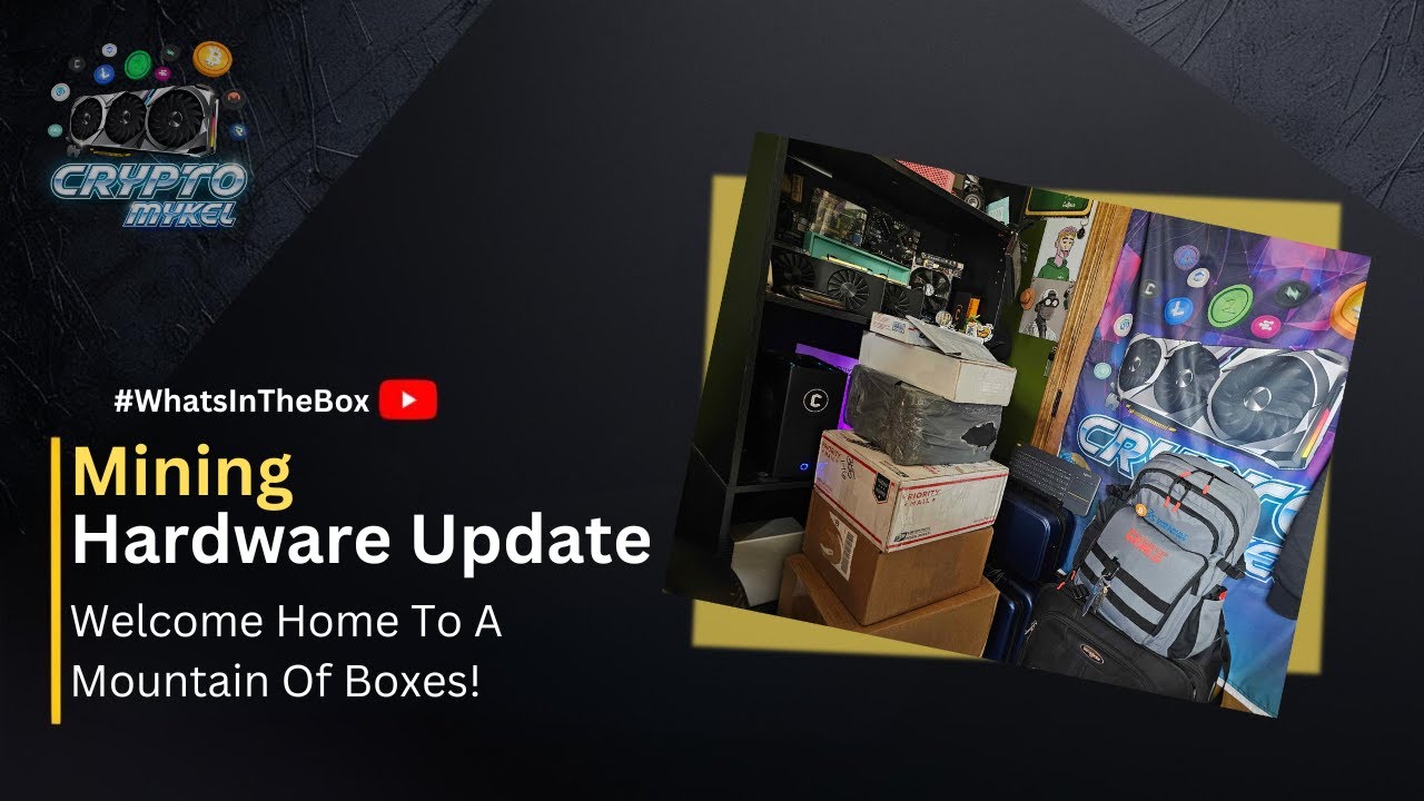 Mining Hardware Update - Welcome Home To A Mountain Of Boxes 