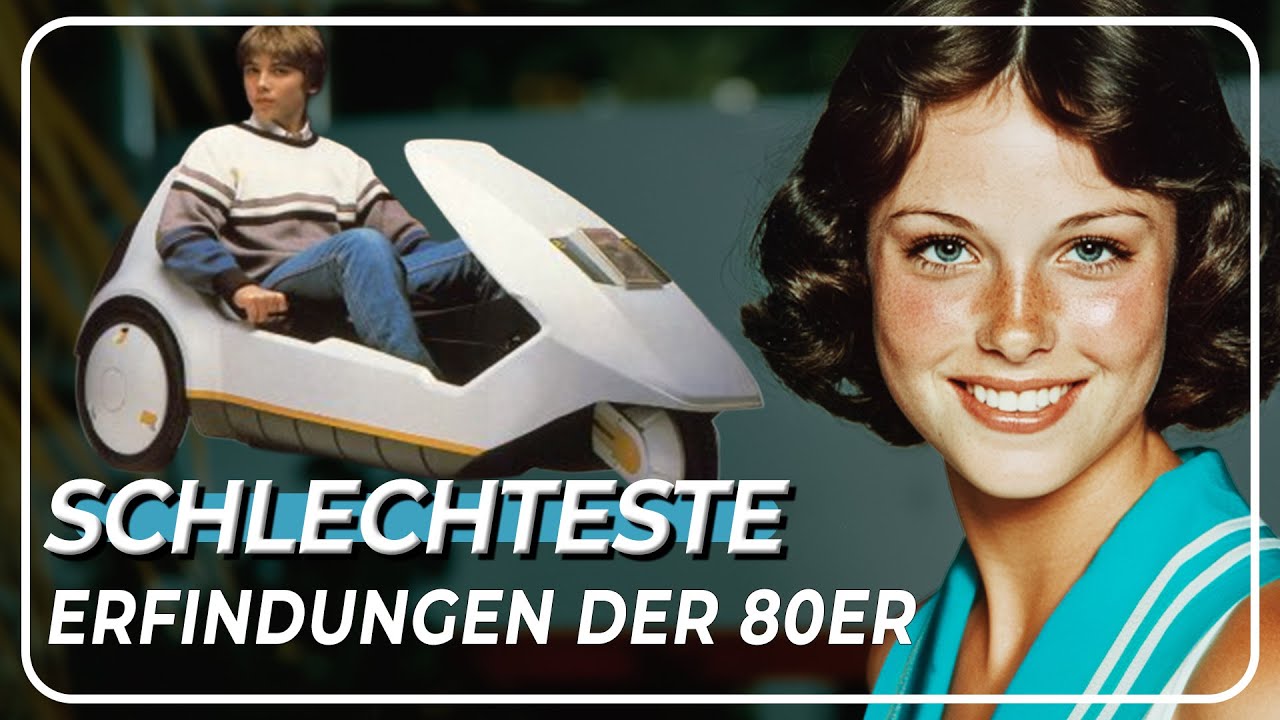 12 Produkte der 80er Jahre, die kläglich GESCHEITERT sind! - Teil 2