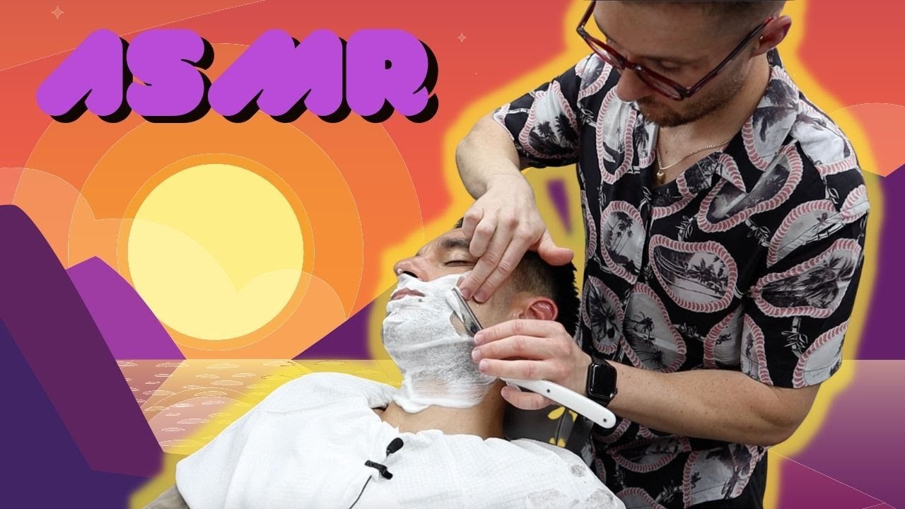 THIS VIDEO WILL HELP YOU RELAX 💈London Barber Shaving ASMR YouTube