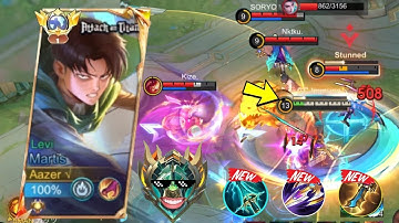 NEW SEASON!! MARTIS PERFECT & MANIAC IN RANK🔥( BEST BUILD 2025 ) MLBB GAMEPLAY 