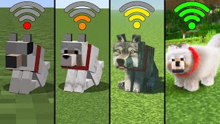 minecraft with different Wi-Fi be like