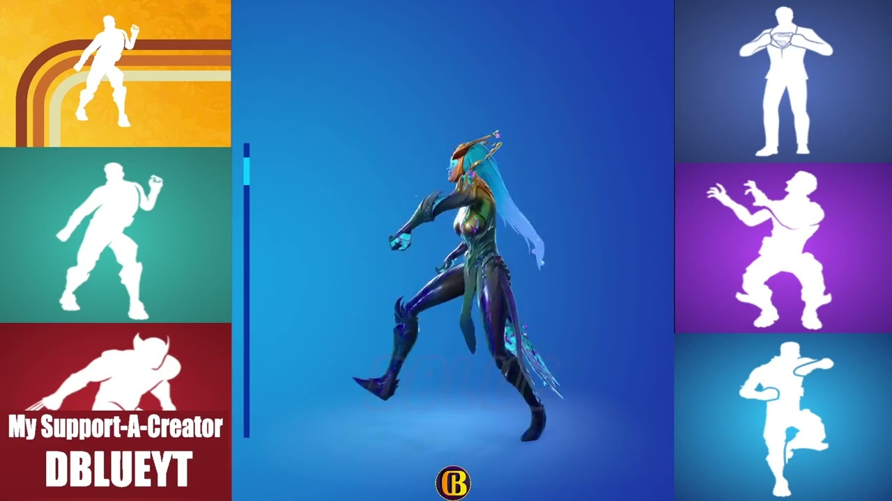 Spire Assassin Performs All Emotes & Dances in Fortnite