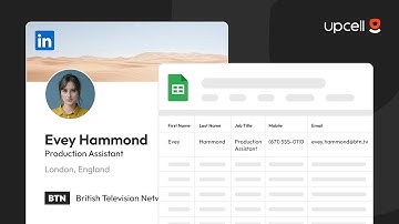 Fastest prospecting experience | Export contact directly from LinkedIn into Google Sheets