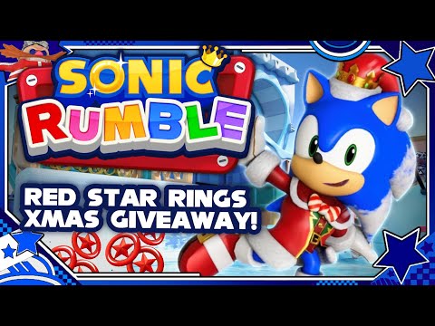 *CLOSED* ✪ SONIC RUMBLE: Red Star Rings Xmas Giveaway! | Winners Anounced Already! ✪