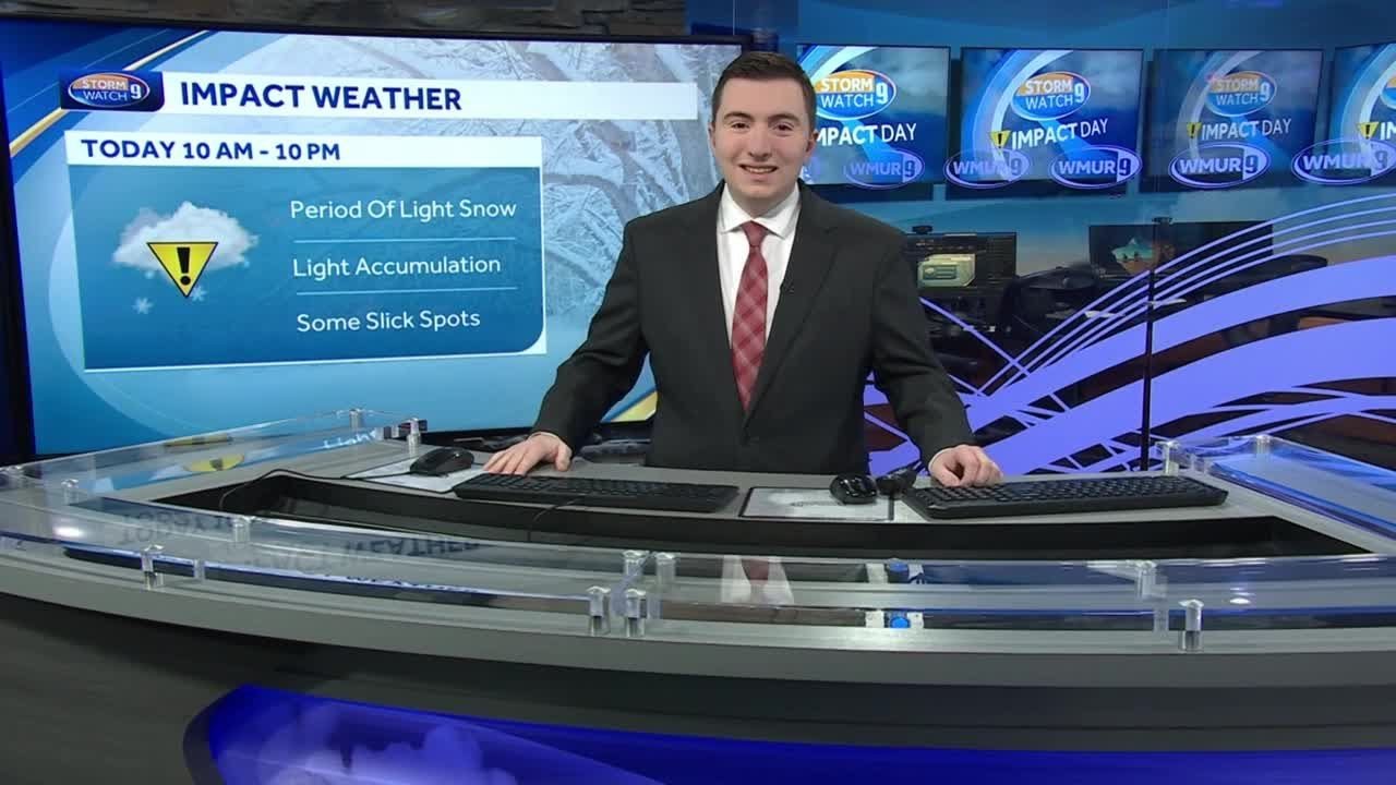 Video: Light snow moving in - YouTube