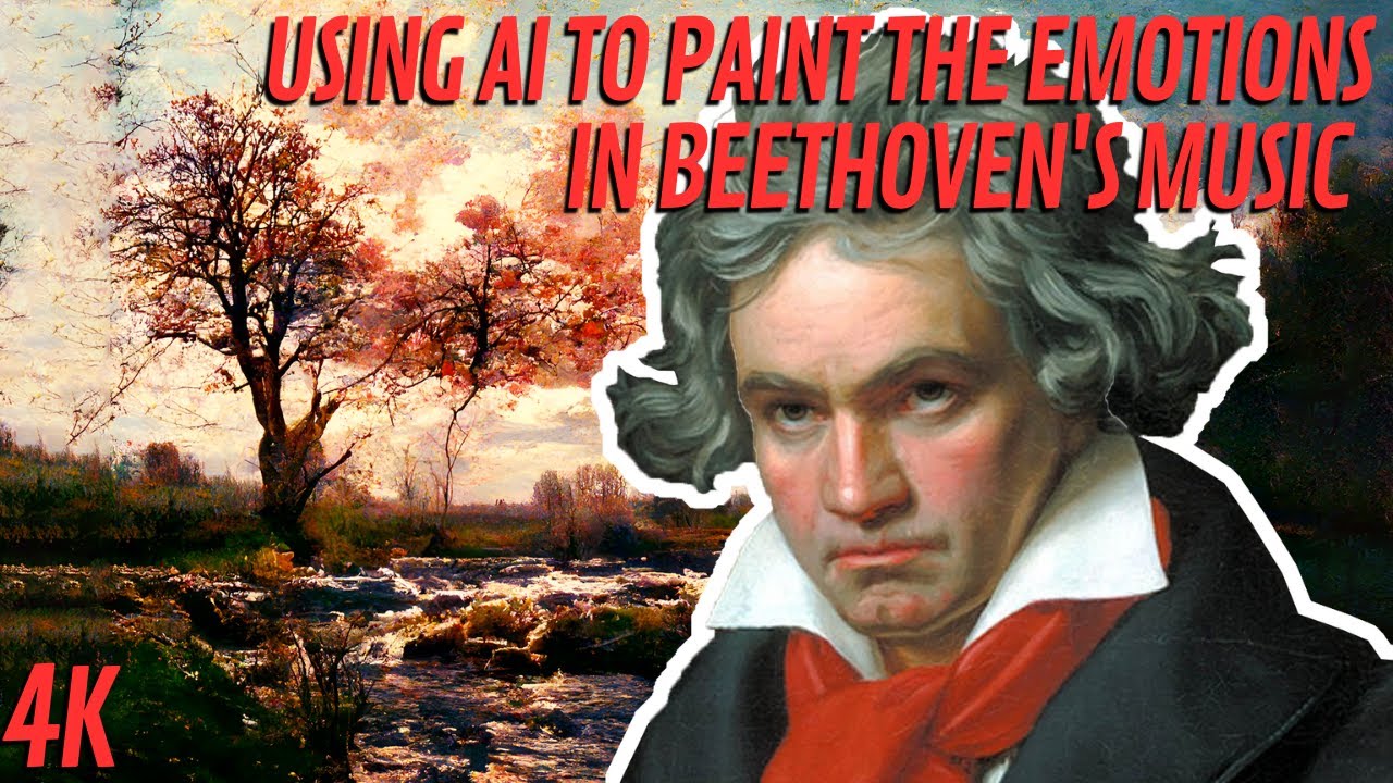 Using CUSTOM AI to paint Beethoven's Fur Elise's emotions