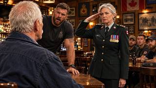 That Table's Full, Dad. Bar's Over There. — The General's Salute Left Every Soldier Speechless