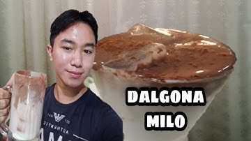 How to make Dalgona Milo l Easy Recipe