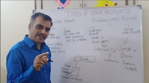 domain user vs local user | domain user account in hindi | create domain user account