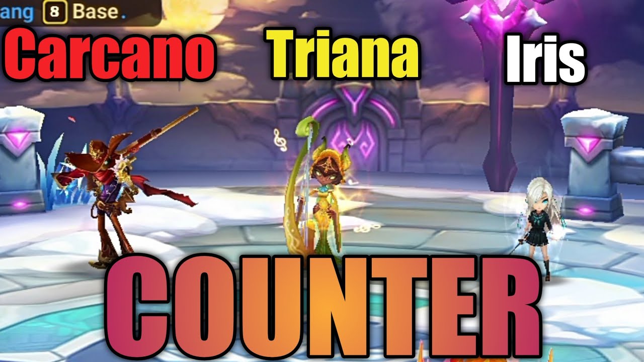 Counter Carcano Triana Iris Siege Battle Summoners War STC Channel
