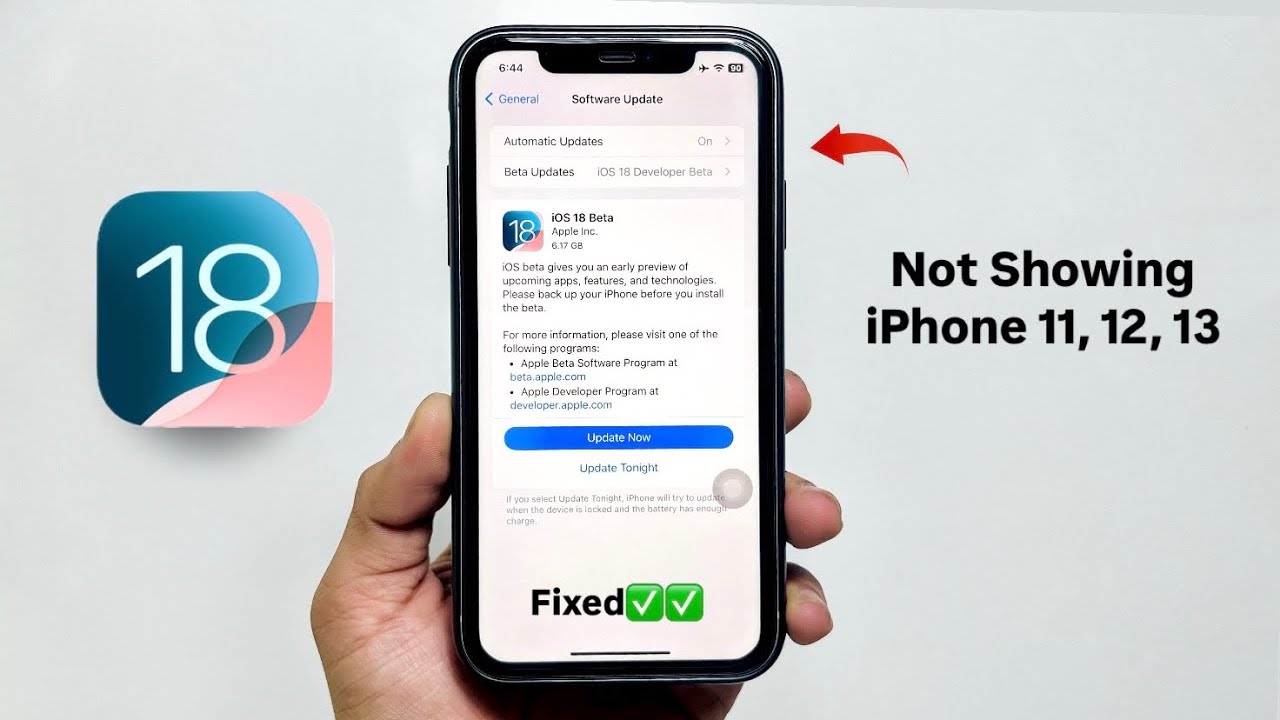 iOS 18 Update Not Showing on iPhone 11, 12, 13 - How to Fix - How to ...
