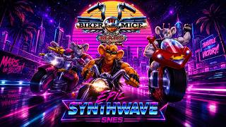 Biker Mice from Mars (SNES) - (Epic Synthwave Reimagined) 🏍️🐭🎹