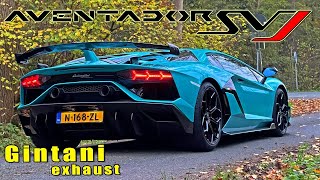 Lamborghini Aventador Svj Gintani 334Kmh 209Mph Review On Autobahn