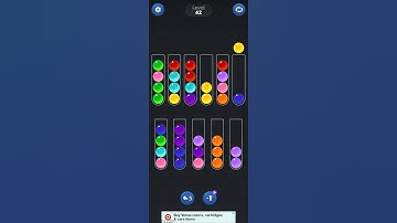 lvl42 #ballsortpuzzle #ballsortfun #ballsortpuzzlegameplay #ballsortpuzzlesolution