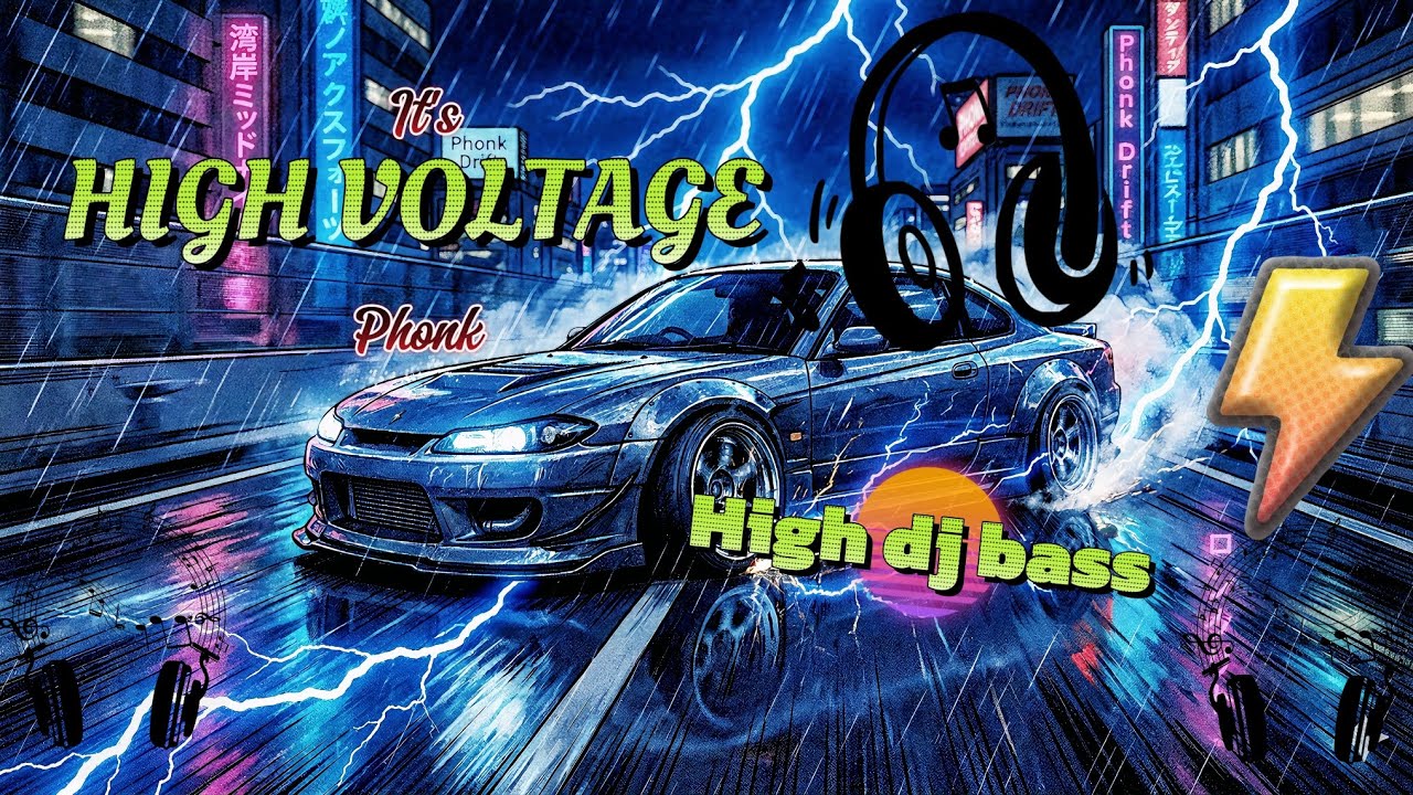 HIGH VOLTAGE ⚡ Aggressive Drift Phonk | Extreme Bass Boosted (Hindi Phonk) 