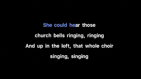 Carrie Underwood - Church Bells Karaoke