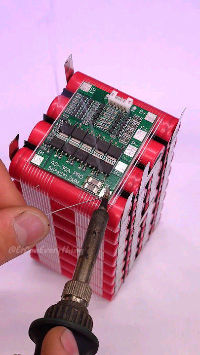Download lagu 4S 8P LiIon Battery Pack DIY #ErCanEverything #LiIon #DIY