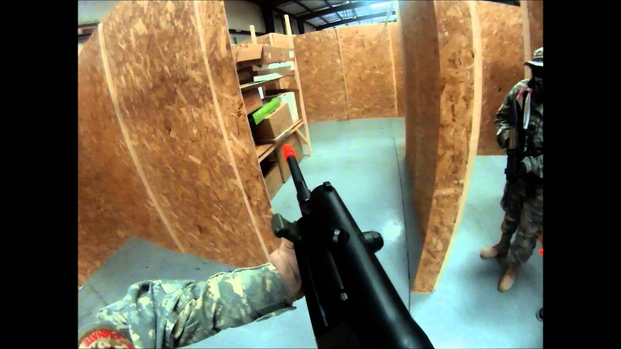 So Go Airsoft Battle 4/13/2013 Part 1 Round 1 - YouTube