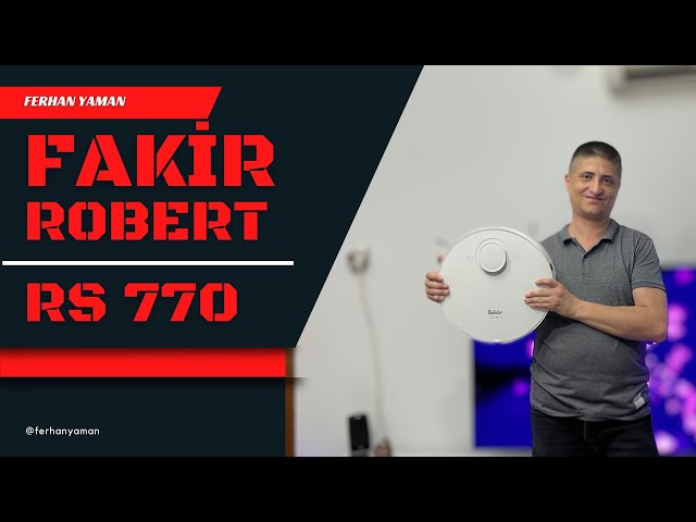Aspirateur robot intelligent Fakir Robert RS 770