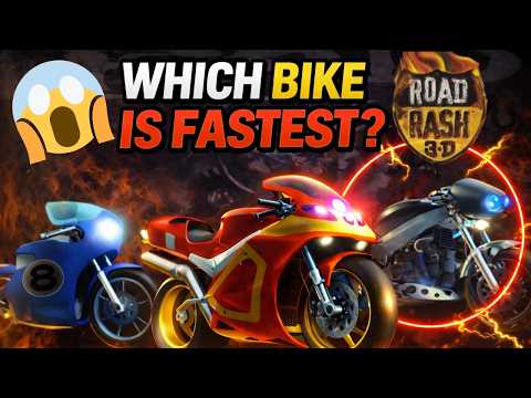 Road Rash 3D – Every Bike Top Speed Test