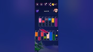 water sort puzzle - Get color level 215