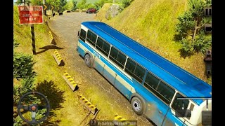 Mountain Bus Driver Simulator For Tourist On Curvy Hills Road ## Android Gameplay screenshot 1