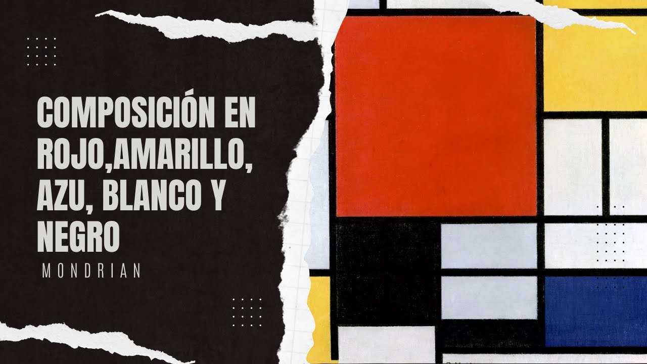 Mondrian y la armonía visual: un estudio de 'Composición en rojo