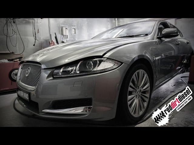 Jaguar Xf Chip Install Red Dirt Diesel Youtube