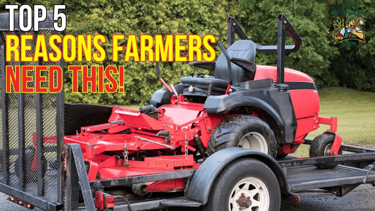 Top 5 Reasons Why Every Farmer Needs an Automatic Grass Cutter!