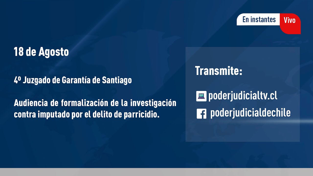 Audiencia de formalización de la investigación contra Hernán Calderón por parricidio frustrado (1)