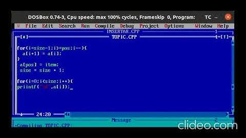 Inserting into a Linear Array | With Algorithm and With Code | Tech Code | Easy Method