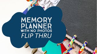 2021 Memory Planner Flip Thru [Classic Happy Planner Plum Paper Erin Condren Size How To Tutorial]
