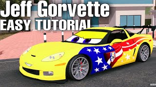 Corvette C6 Jeff Gorvette Livery Tutorial | Easy Detailed Tutorial | Car Parking Multiplayer