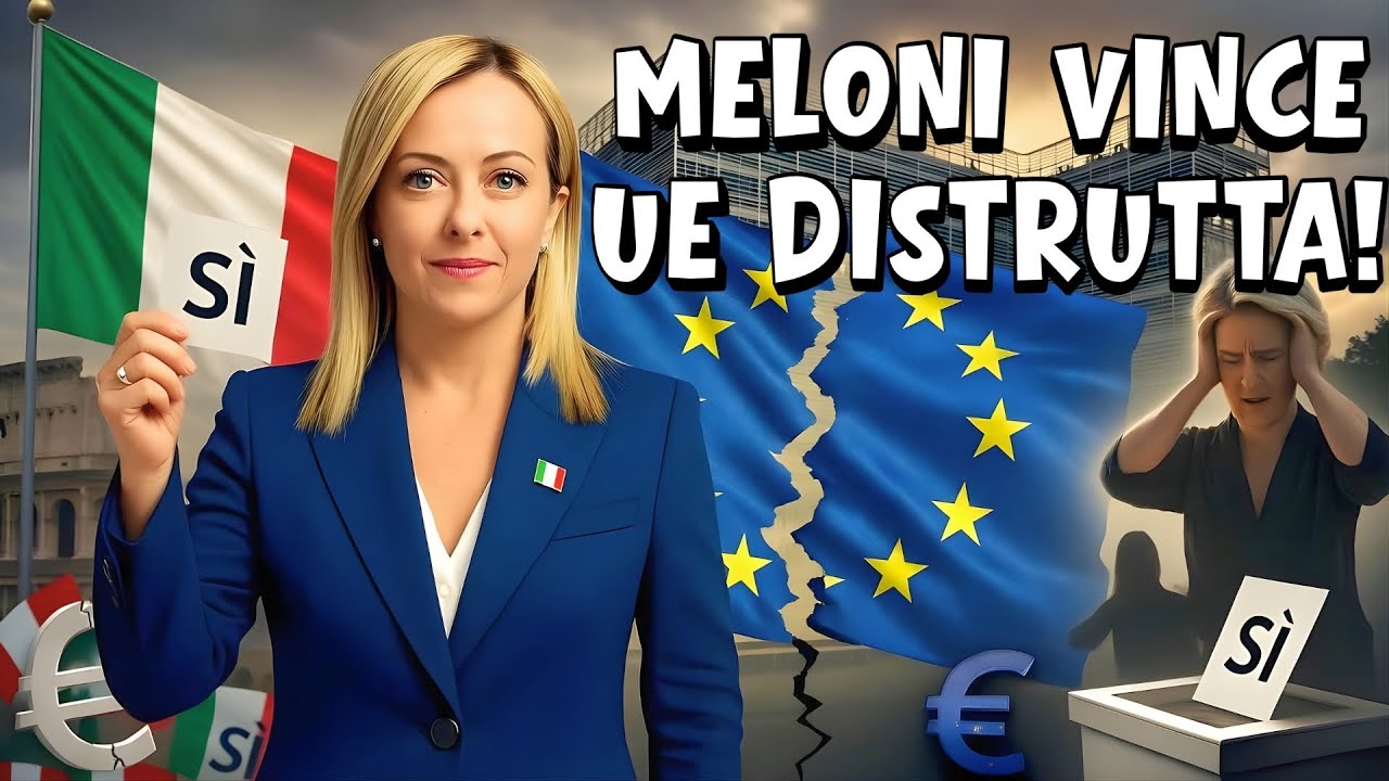 ITALEXIT 2026! Meloni vince REFERENDUM: Italia LASCIA UE dopo 70 anni!