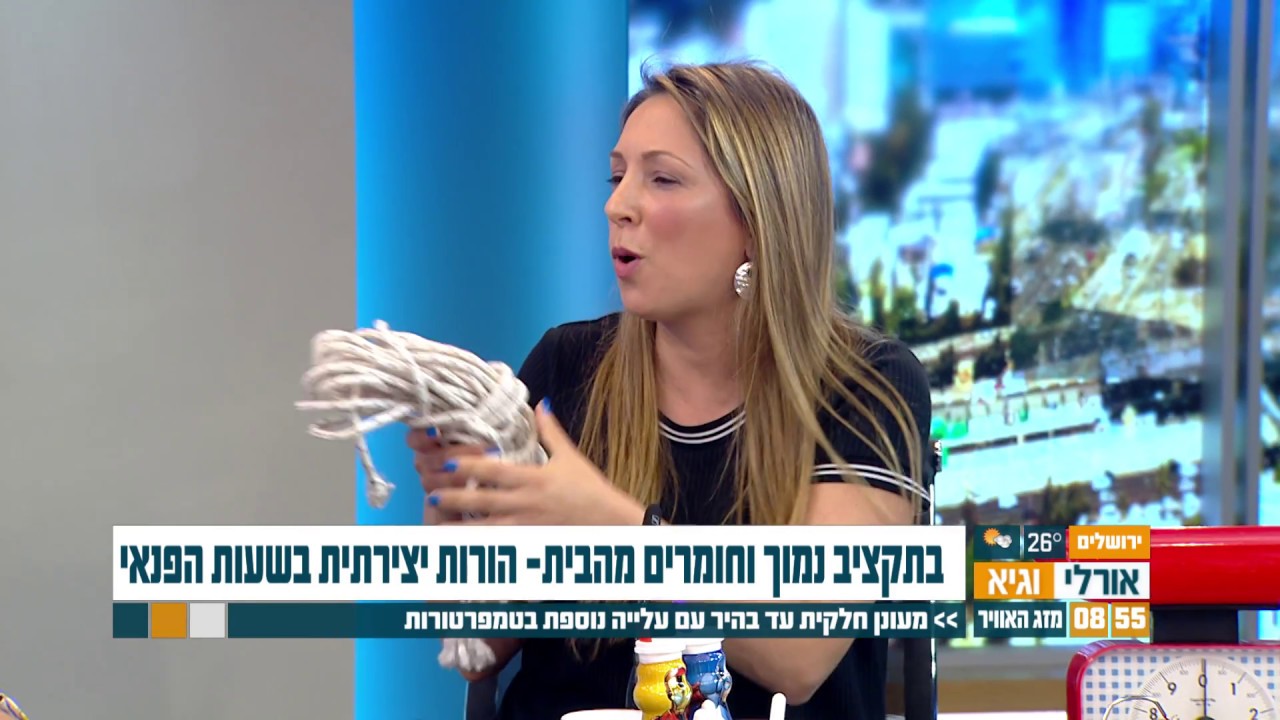 עינת הולנדר אצל אורלי וגיא - הורות יצירתית בשעות הפנאי