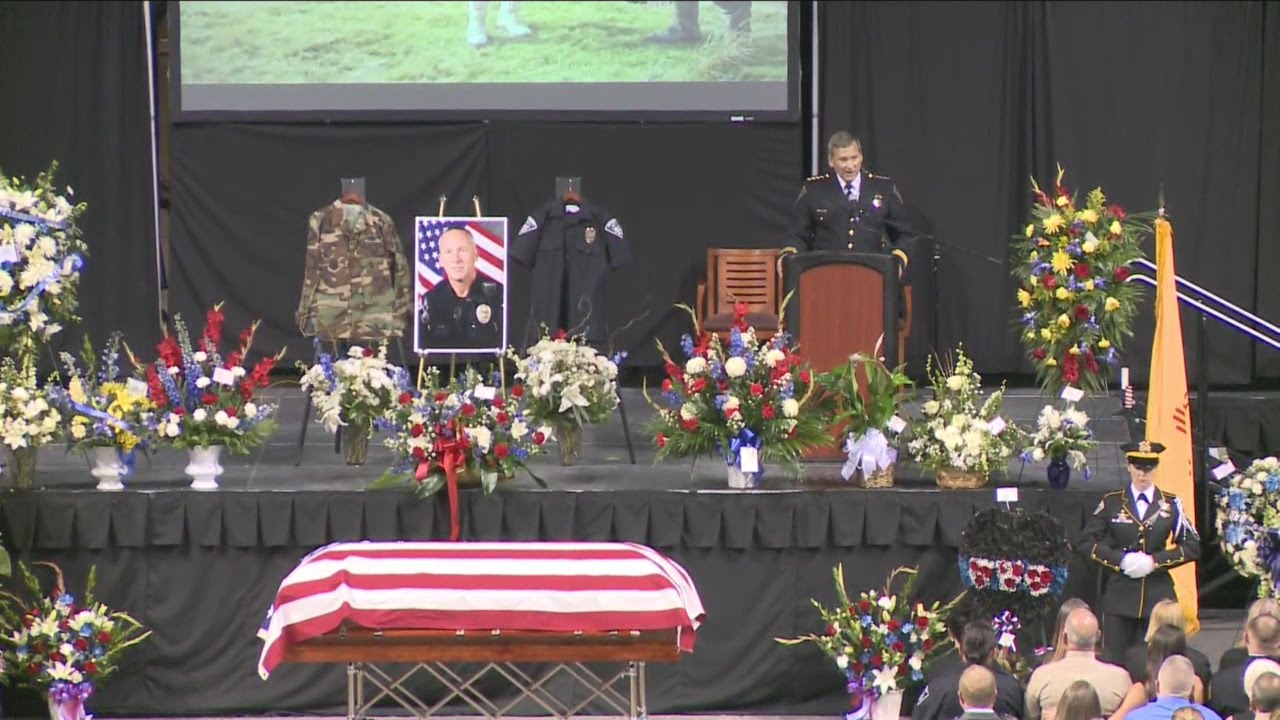 Video Funeral for fallen Rio Rancho Officer Greg "Nigel" Benner YouTube