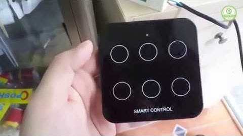 Công tắc cảm ứng S268 - Nhà thông minh Hometech.vn