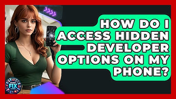 How Do I Access Hidden Developer Options On My Phone? - Phone Fix and Features