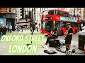 London Weekend Walk on Oxford Street | 4K Walking Tour