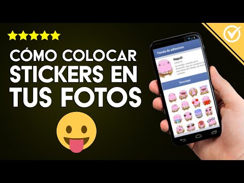 Cómo Poner Stickers, Dibujos, Textos e Iconos a las Fotos en Facebook, Instagram, WhatsApp